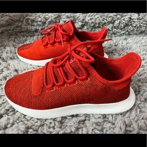 adidas tubular shadow scarlet red
